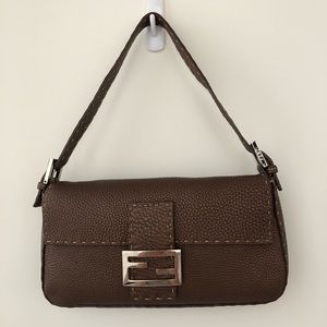 FENDI Selleria Baguette Bag